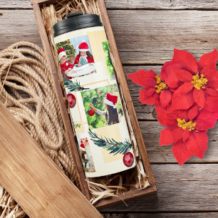 Garrafa Térmica Natal do modelo de foto do Peach 6 Light