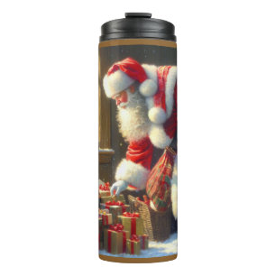 Garrafa Térmica Natal Papai Noel 3