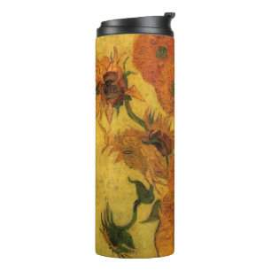 Garrafa Térmica Natureza-morta de Vincent van Gogh Vaso com 15 Gir