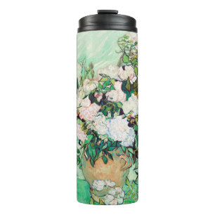 Garrafa Térmica Natureza Morta Rosas em um Vaso por Vincent van Go