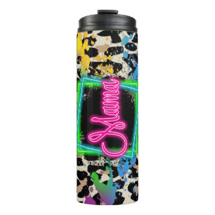 Garrafa Térmica Neon Mama