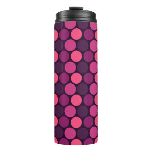 Garrafa Térmica Neon Sunset Dott Pattern