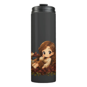 Garrafa Térmica Neos Kawaii Zodíaco Virgem
