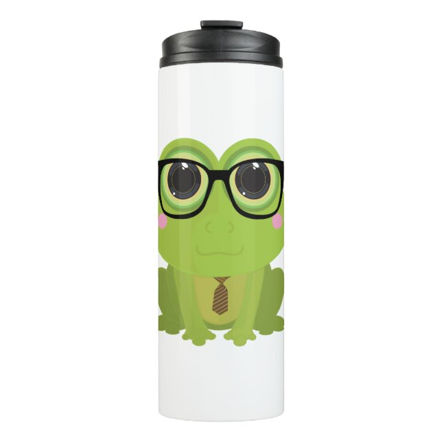 Garrafa Térmica Nerd sapo (Frente)