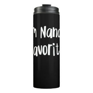 Garrafa Térmica neto engraçado | Sou a favorita da Nana