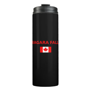 Garrafa Térmica Niágara Cai no Canadá - Sinalizador canadense -