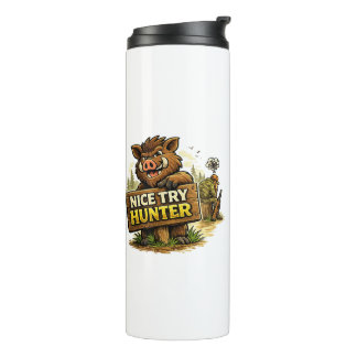 Garrafa Térmica Nice Try Hunter