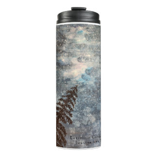 Garrafa Térmica Night Sky Art Tumbler Tree Under the Stars