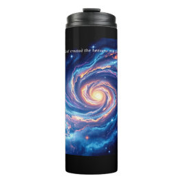 Garrafa Térmica No começo, Deus e Criação Verso