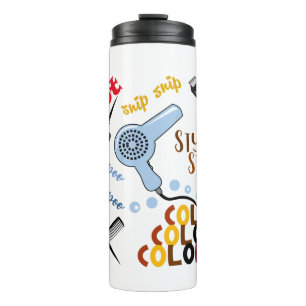 Garrafa Térmica No Salão Do Cabelo