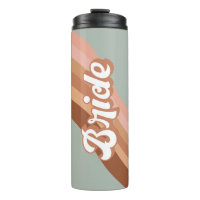 Noiva 70s Groovy Retro Boho Tumbler térmico