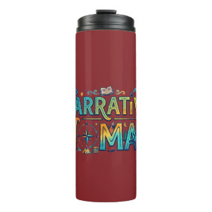 Garrafa Térmica Nômade Narrativo – Vague Através de Histórias Gráf