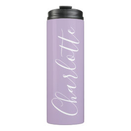 Garrafa Térmica Nome da Tipografia de Script Moderno - Simple Orch