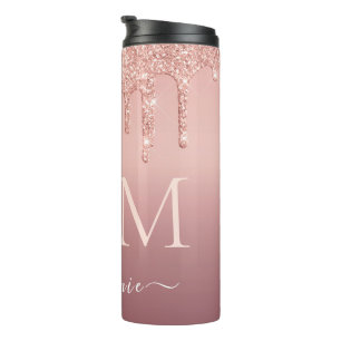 Garrafa Térmica Nome e letra personalizados do Tumbler térmico Dou