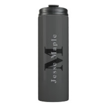 Nome e Monograma | Cinzas Escuras