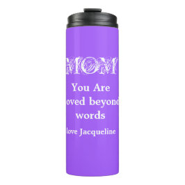 Garrafa Térmica Nome Personalizado de Oferta de dia de as mães Rox