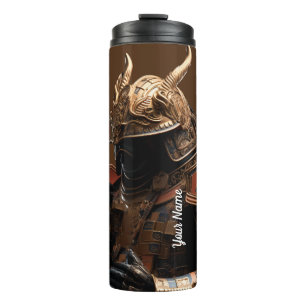Garrafa Térmica Nome Personalizado do Guerreiro Armador Tumbler Té