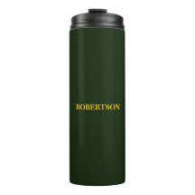 Nome personalizado minimalista verde