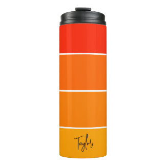 Garrafa Térmica Nome Personalizado Moderno Simples e Elegante