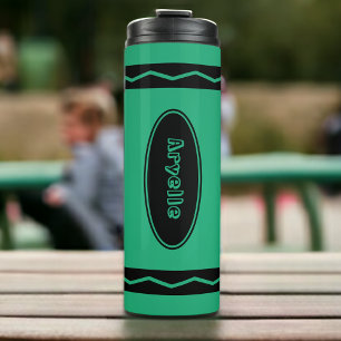 Garrafa Térmica Nome Personalizado Tumbler de Caneca de viagem do