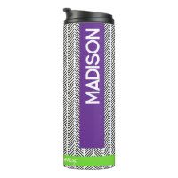 Nome Personalizado Tumbler Térmico | Viagem person