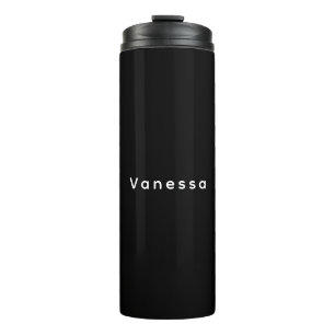 Garrafa Térmica Nome simples clássico profissional personalizado p