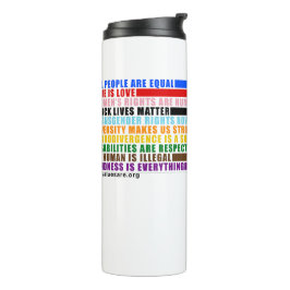 Garrafa Térmica Nossos Valores São Tumbler Térmico