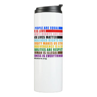 Garrafa Térmica Nossos Valores São Tumbler Térmico