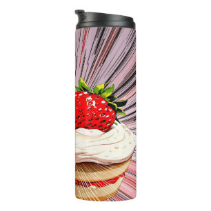 Garrafa Térmica Nostalgia da Strawberry Shortcake