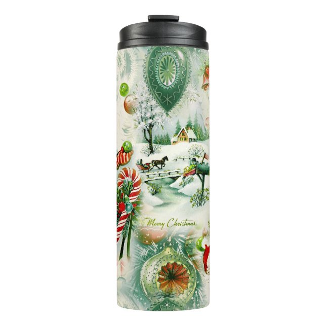 Garrafa Térmica Nostálgico Kitschmas  (Frente)