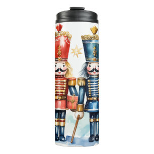Garrafa Térmica Noz-cracker de Natal bonito