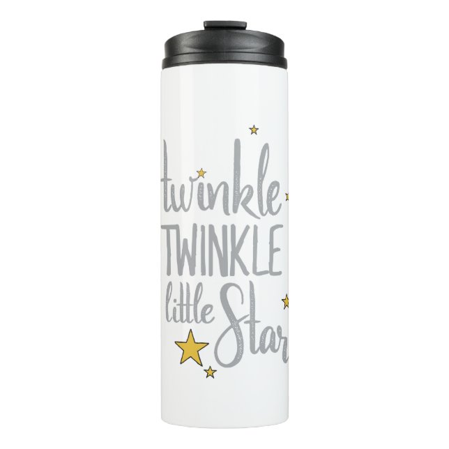 Garrafa Térmica Nursery Rhymes Image Twinkle Twinkle Little Design (Frente)