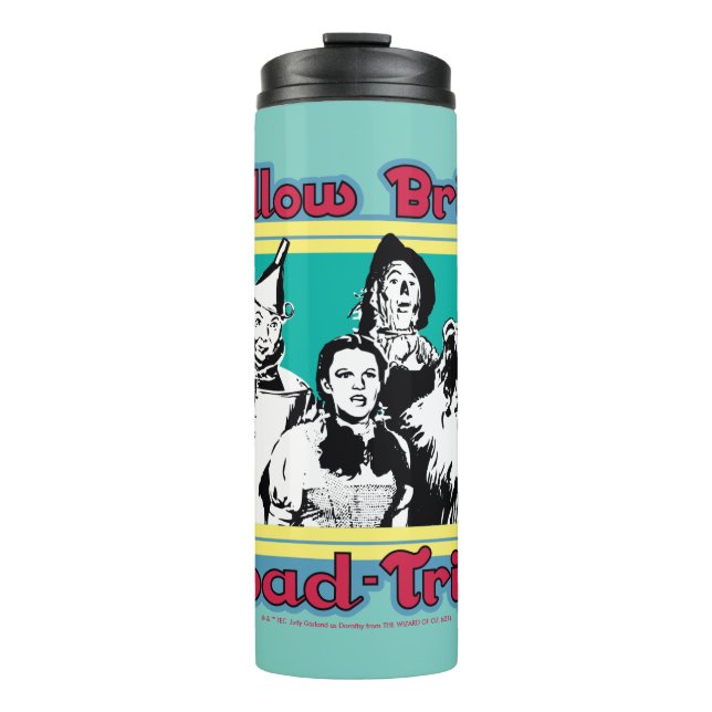Garrafa Térmica O Assistente De Oz™ | Viagem de Tijolo Amarelo! (Frente)