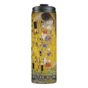 Garrafa Térmica O Beijo - Gustav Klimt