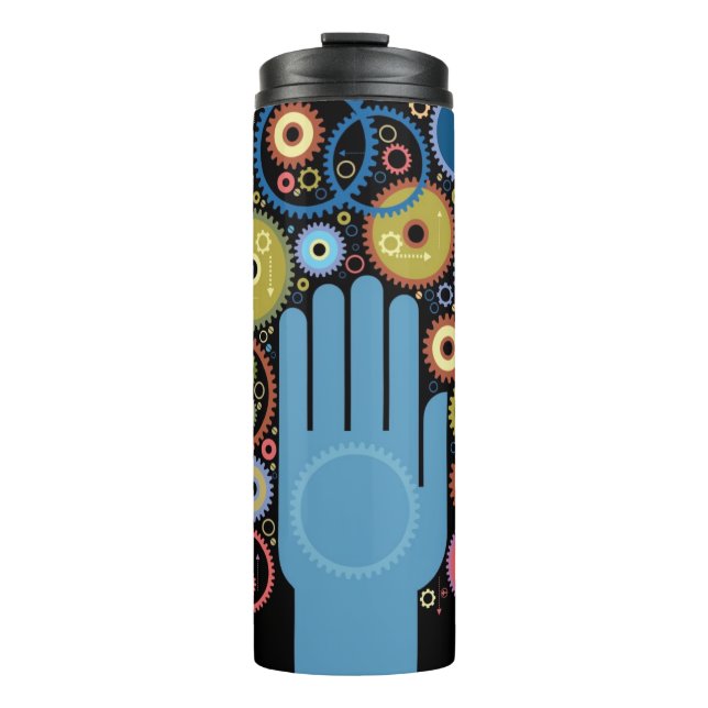 Garrafa Térmica O conceito do movimento (Frente)