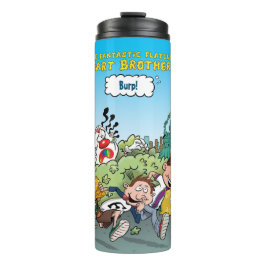 Garrafa Térmica O Fantástico Flatulento Irmãos Gassy Gulp