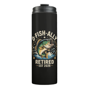 Garrafa Térmica O-Fish-Ally Aposentado em 2026 Pescador de Pesca