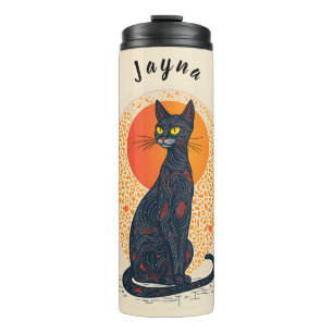 Garrafa Térmica O Gato Artístico