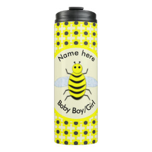 Garrafa Térmica O Gênero do Bebê Amarelo-Bonito Revela Personalida