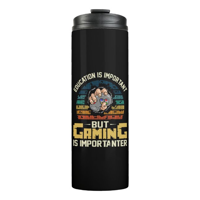 Garrafa Térmica o jogo é importante (Frente)