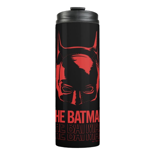 Garrafa Térmica O logotipo da coca do Batman (Frente)