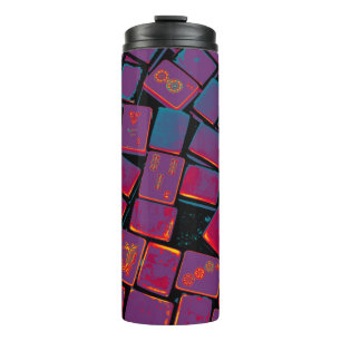 Garrafa Térmica O Mah Jongg telha o Tumbler