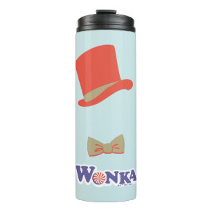 Garrafa Térmica O melhor chapéu e Arco da Wonka