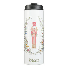 Garrafa Térmica O Natal do Balé Pink Nutcracker