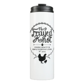 Garrafa Térmica O nó desgastado - caneca do Thermal da crista