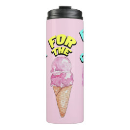 Garrafa Térmica O partido Mikitiez icecream favorece o verão