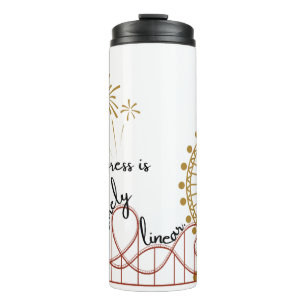 Garrafa Térmica O progresso raramente é linear