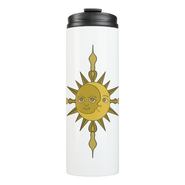 Garrafa Térmica O Sol e a Lua (Frente)