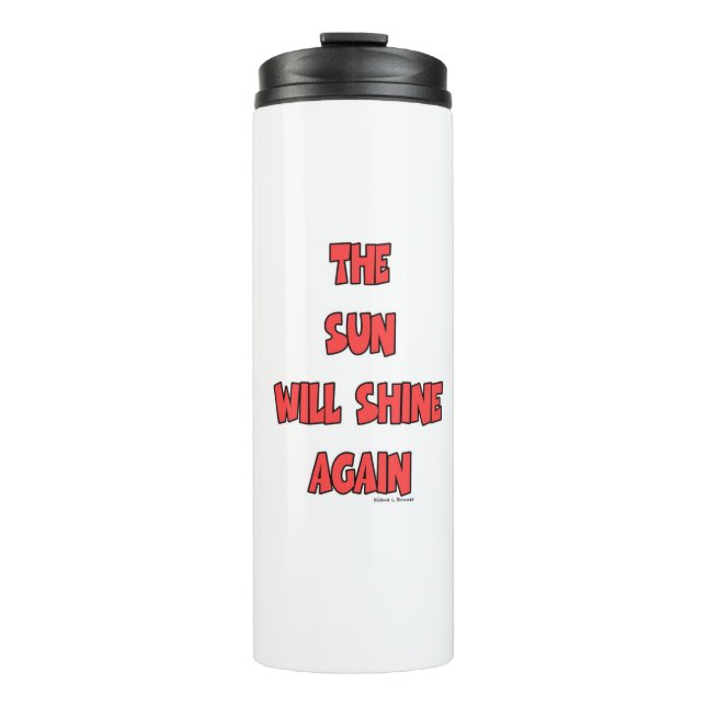 GARRAFA TÉRMICA  O SOL VOLTARÁ A BRILHAR (Frente)