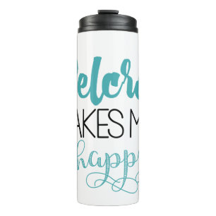 Garrafa Térmica O Velcro faz-me o Tumbler feliz